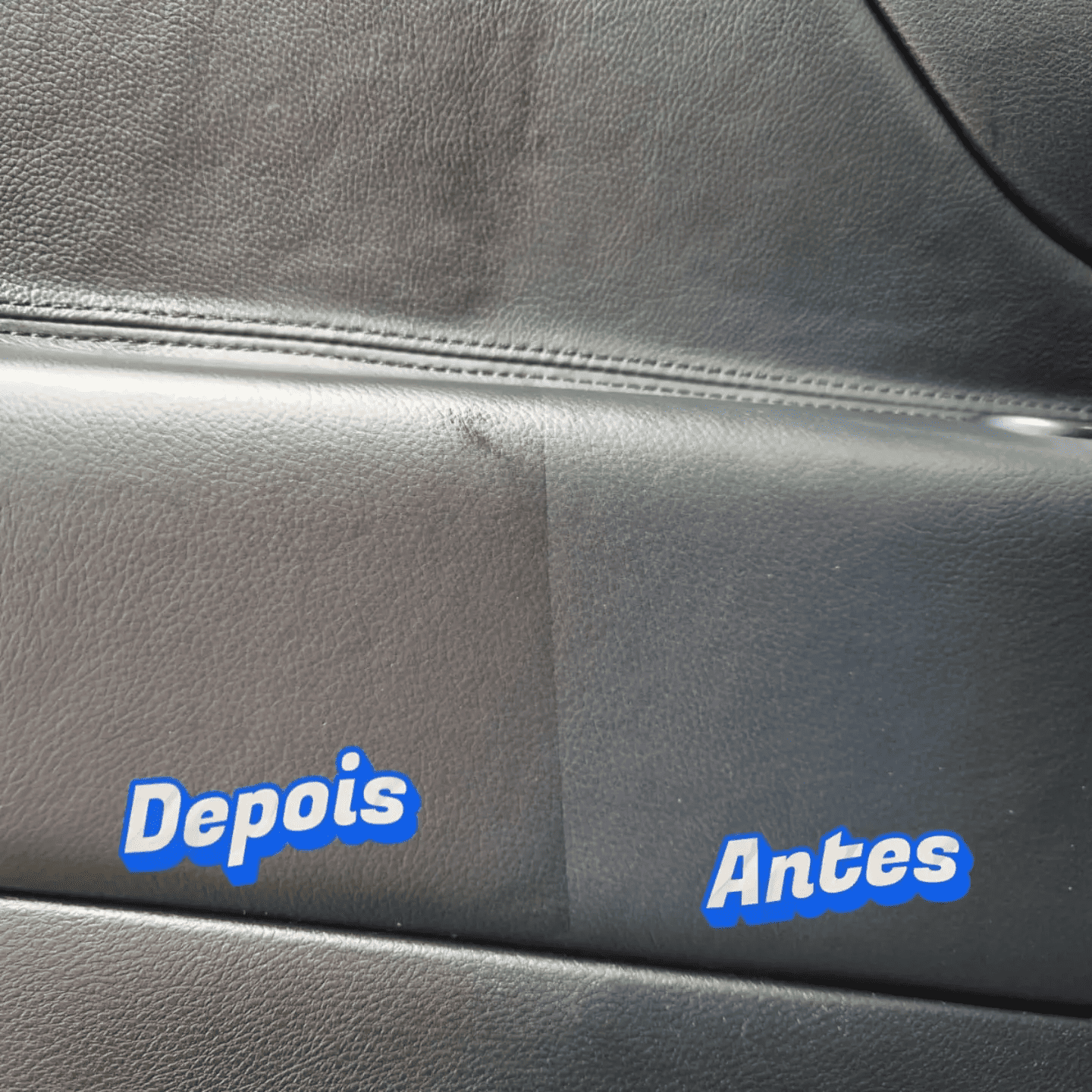 Antes e depois — Limpeza das portas (Renegade)